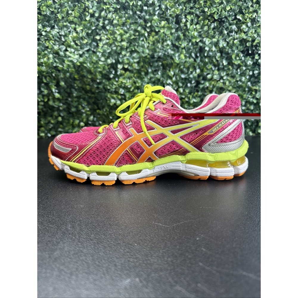 Asics Gel-Kayano 19 GS Shoes Women's Size 9 Pink Sneakers
